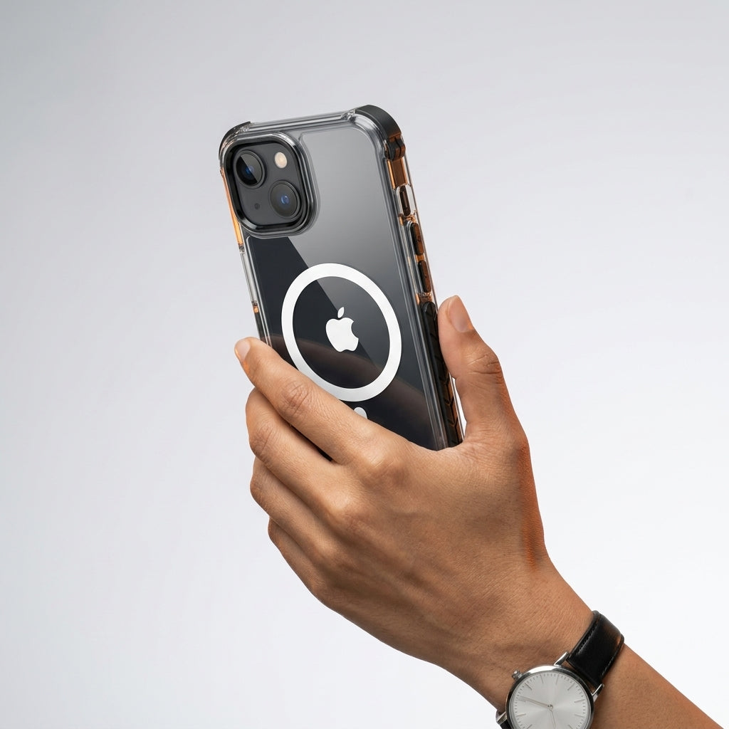 ZORBES Clear Magnetic Phone Case for iPhone 16e/17e