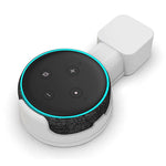 ZORBES® Wall Adapter Holder for Alexa Echo Dot 3rd Generation,A Space-Saving Solution with Cord Management for Your Smart Home Speakers, Alexa Echo Dot Accessories (White)