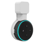 ZORBES® Wall Adapter Holder for Alexa Echo Dot 3rd Generation,A Space-Saving Solution with Cord Management for Your Smart Home Speakers, Alexa Echo Dot Accessories (White)