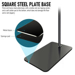 ZORBES® 5.7ft Floor Mobile Stand Tablet Holder with Flexible Arm, 360 ° Rotatable Phone Stand, Floor Mobile Holder, Phone Holder for Bed, Adjustable Phone Holder for 4.5~12.9 Inches Phone, Tablet - verilux