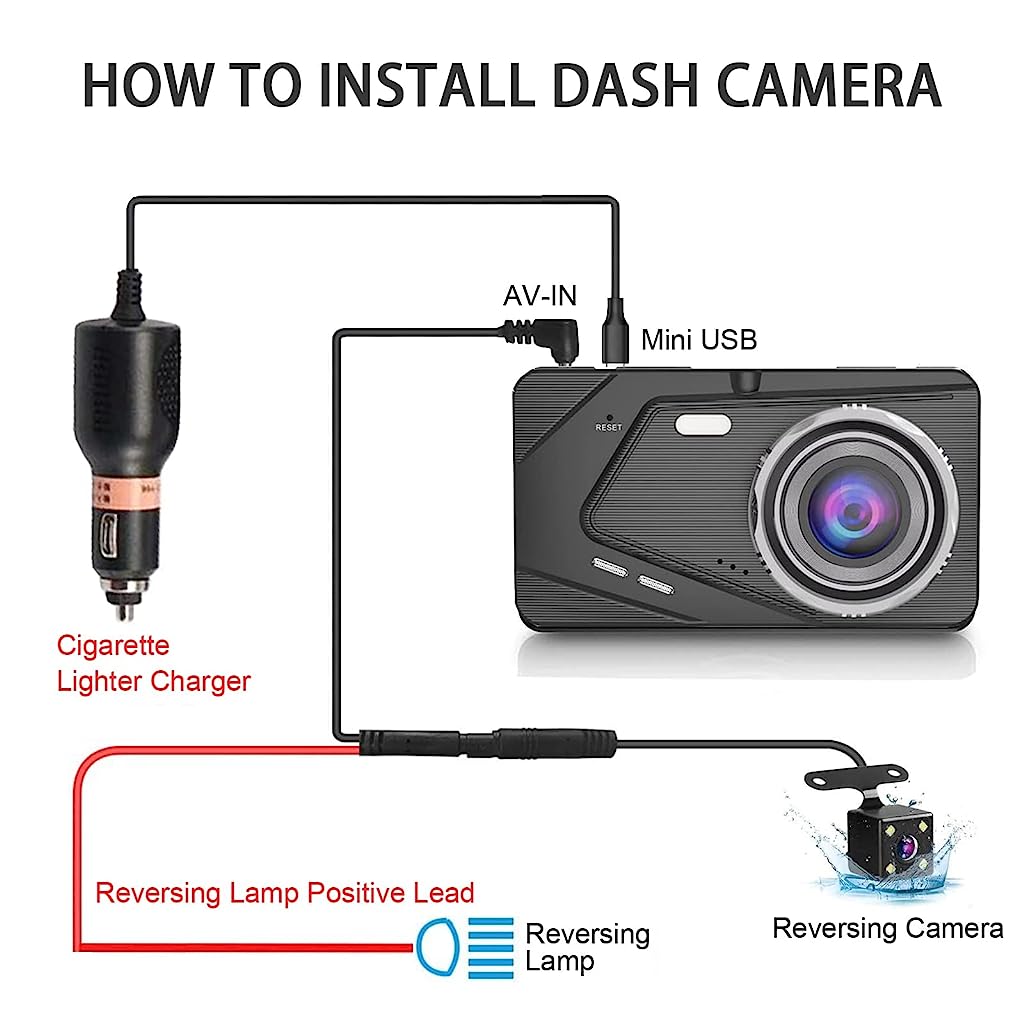 Verilux Dash Camera for Car with Night Vision 1080P FHD DVR Smart Dash Cam for Cars 170¡ãWide View Car Camera with Loop Recording 32G TF Card Car Dashboard Camera WDR Car Dashcam with G-Sensor Parking Monitor