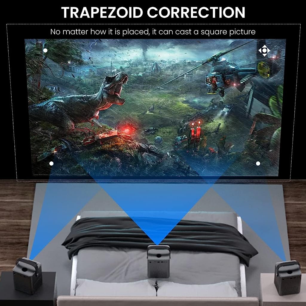 Android Projector for Home 1080P 9500L