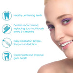 Verilux Replacement Toothbrush Heads Compatible Refills for Most Braun Oral-B Electric Toothbrushes, Classic Precise Clean Replacement Brush Heads (Pack of 8) - verilux