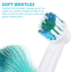 Verilux Replacement Toothbrush Heads Compatible Refills for Most Braun Oral-B Electric Toothbrushes, Classic Precise Clean Replacement Brush Heads (Pack of 8) - verilux