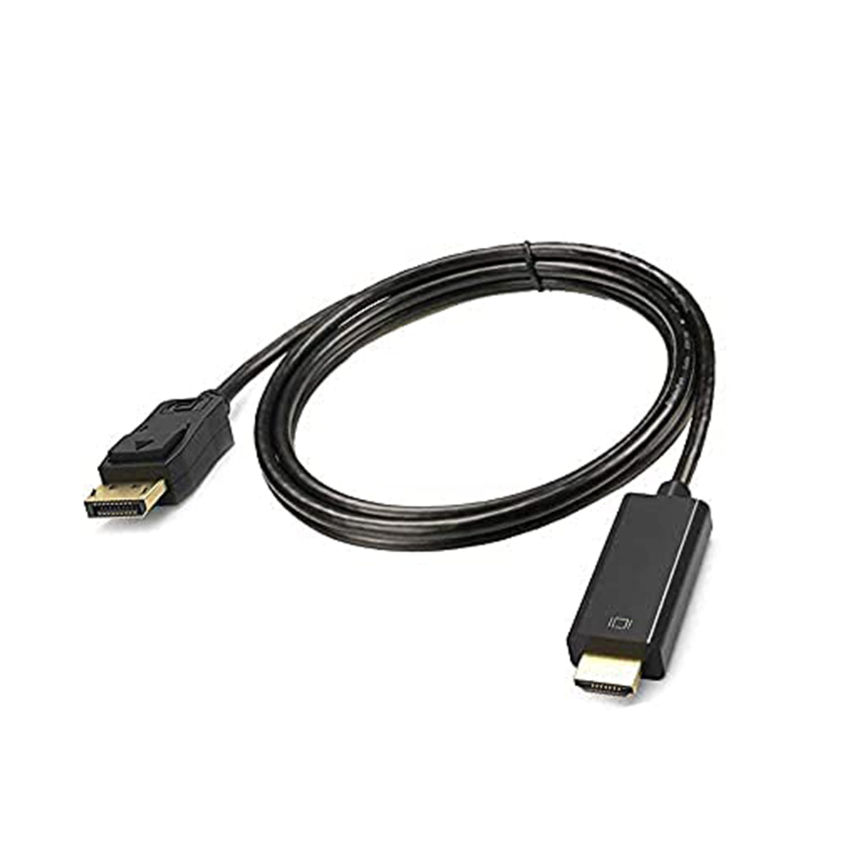 Verilux DP to Hdmi Cable 6FT DisplayPort to HDMI Male Cable Gold-Plated, 1080P DP to HDTV Uni-Directional Cord for Dell, Monitor, Projector, Desktop, AMD, NVIDIA, Lenovo, HP, ThinkPad - verilux