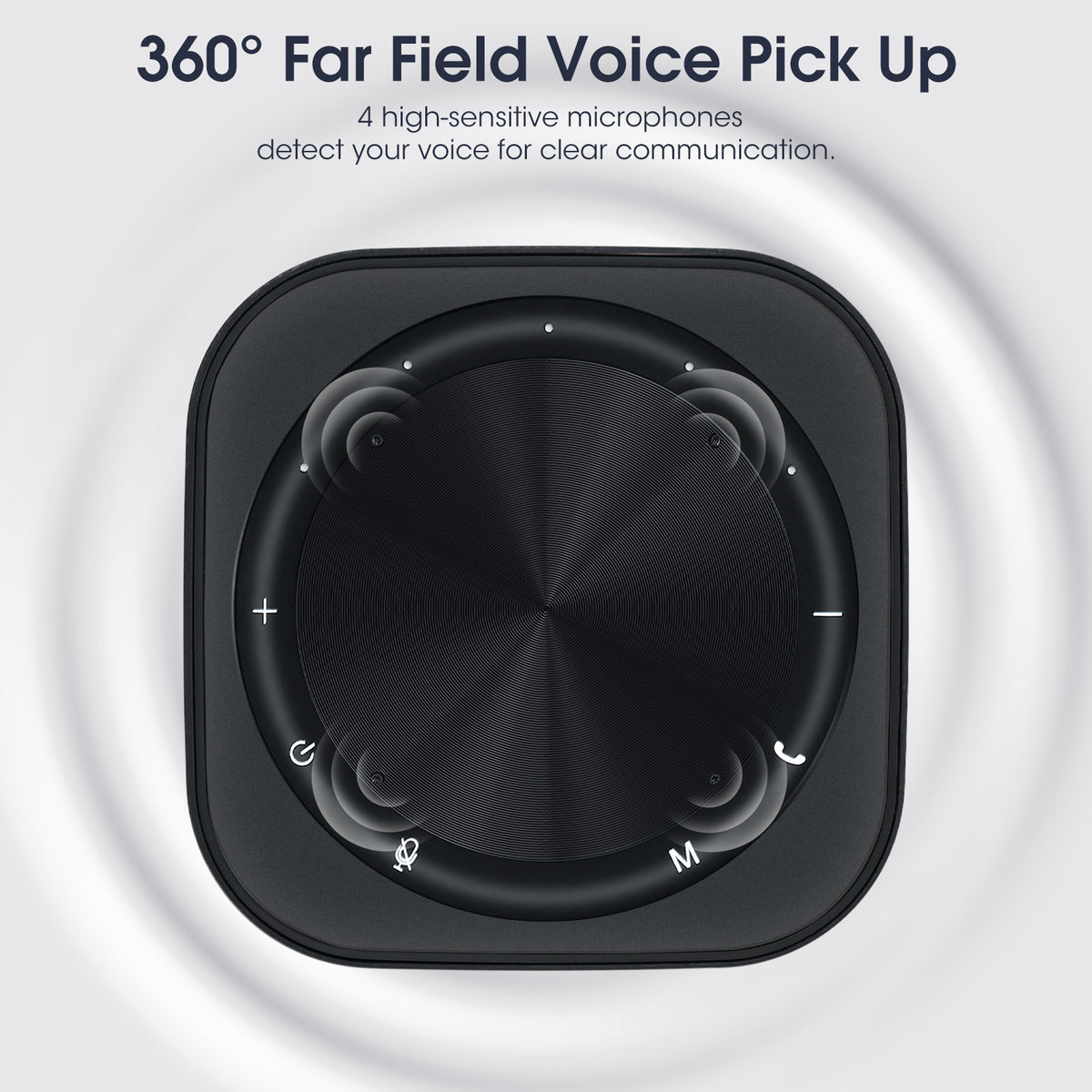 Wireless Bluetooth Conference Speaker with Mic - verilux