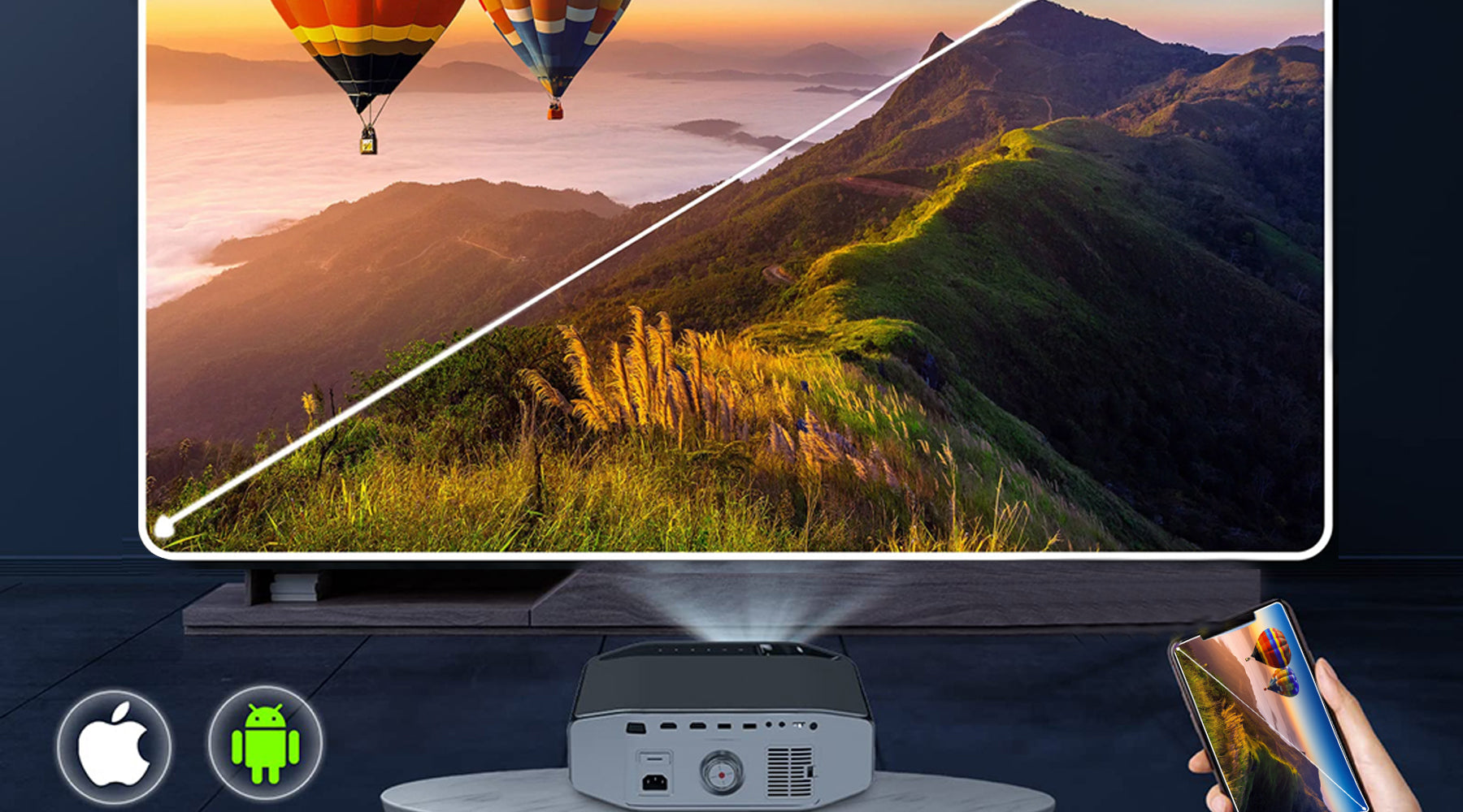 Verilux® Projector for Home