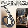 Why a 240W Type C Cable Is the Smart Accessory for Modern Life Demands