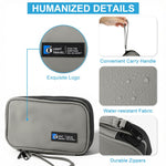 ZORBESR Double-Layer Electronics Organizer Case