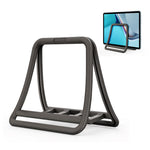 ZORBES® Desk Laptop Holder Laptop Rack Holder Organizer for Pad, Laptop, Triangle Vertical Device Cooling Rack Universal Desk Organizer Bracket for Laptop, Tablet