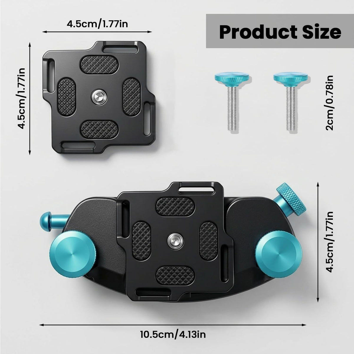 ZORBES® Quick Release Camera Waist Belt Clip Mount