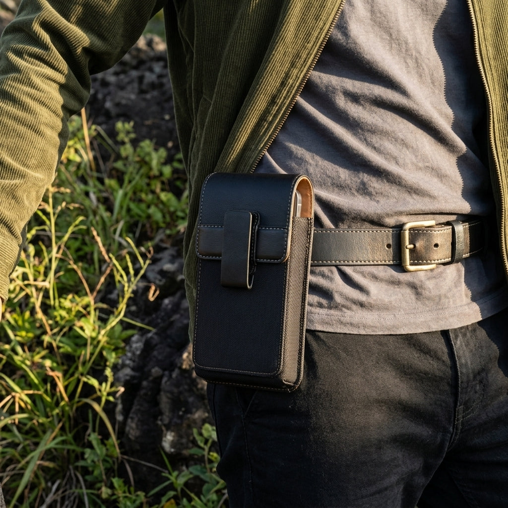 ZORBES® Phone Holster Pouch with Swivel Belt Clip for 6.5-6.9 Phone