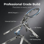 ZORBES® Folding Magnetic Phone Holder Tripod Stand with Grip