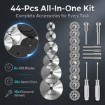 Serplex® 44Pcs Rotary Tool Accessories Saw Blades Cutting Wheels