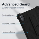 ZORBES® ZORBES Silicone Case Compatible for Lenovo Idea Tab 11 Kickstand