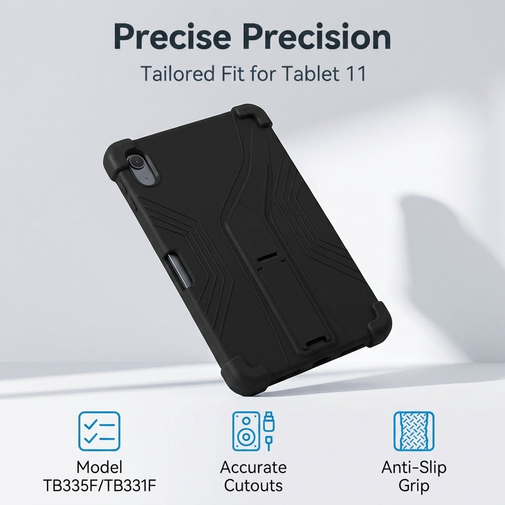 ZORBES® ZORBES Silicone Case Compatible for Lenovo Idea Tab 11 Kickstand