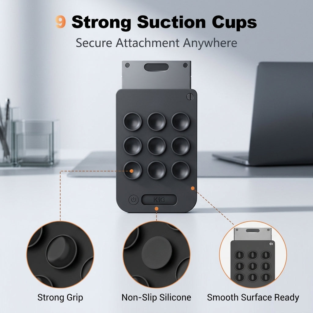 ZORBES® Silicone Case for PLAUD Note AI Recorder with Suction Cups