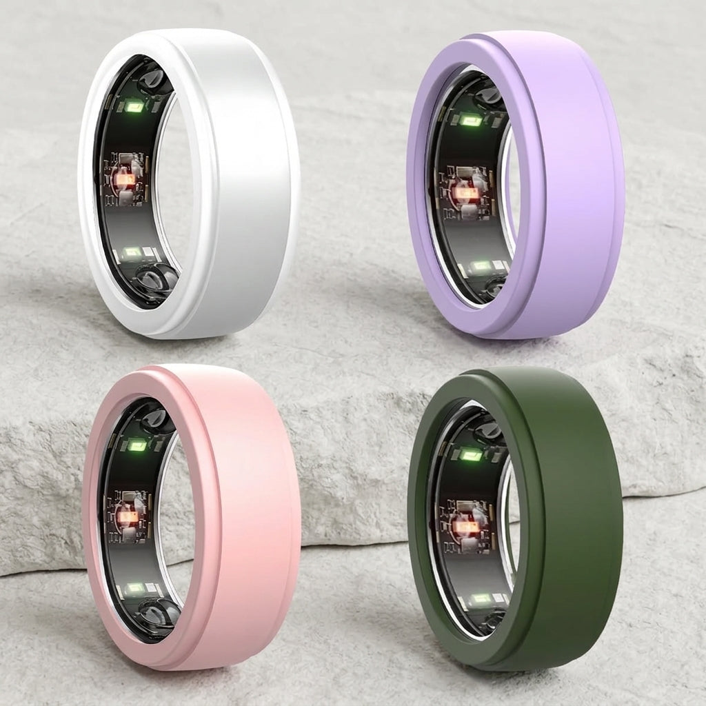 ZORBES® 4 Pack Silicone Cover Compatible for Samsung Galaxy Ring
