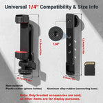 ZORBES® Phone Mount Compatible for DJI Pocket 3 Cold Shoe Bracket