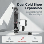 ZORBES® Phone Mount Compatible for DJI Pocket 3 Cold Shoe Bracket