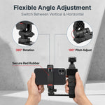ZORBES® Phone Mount Compatible for DJI Pocket 3 Cold Shoe Bracket