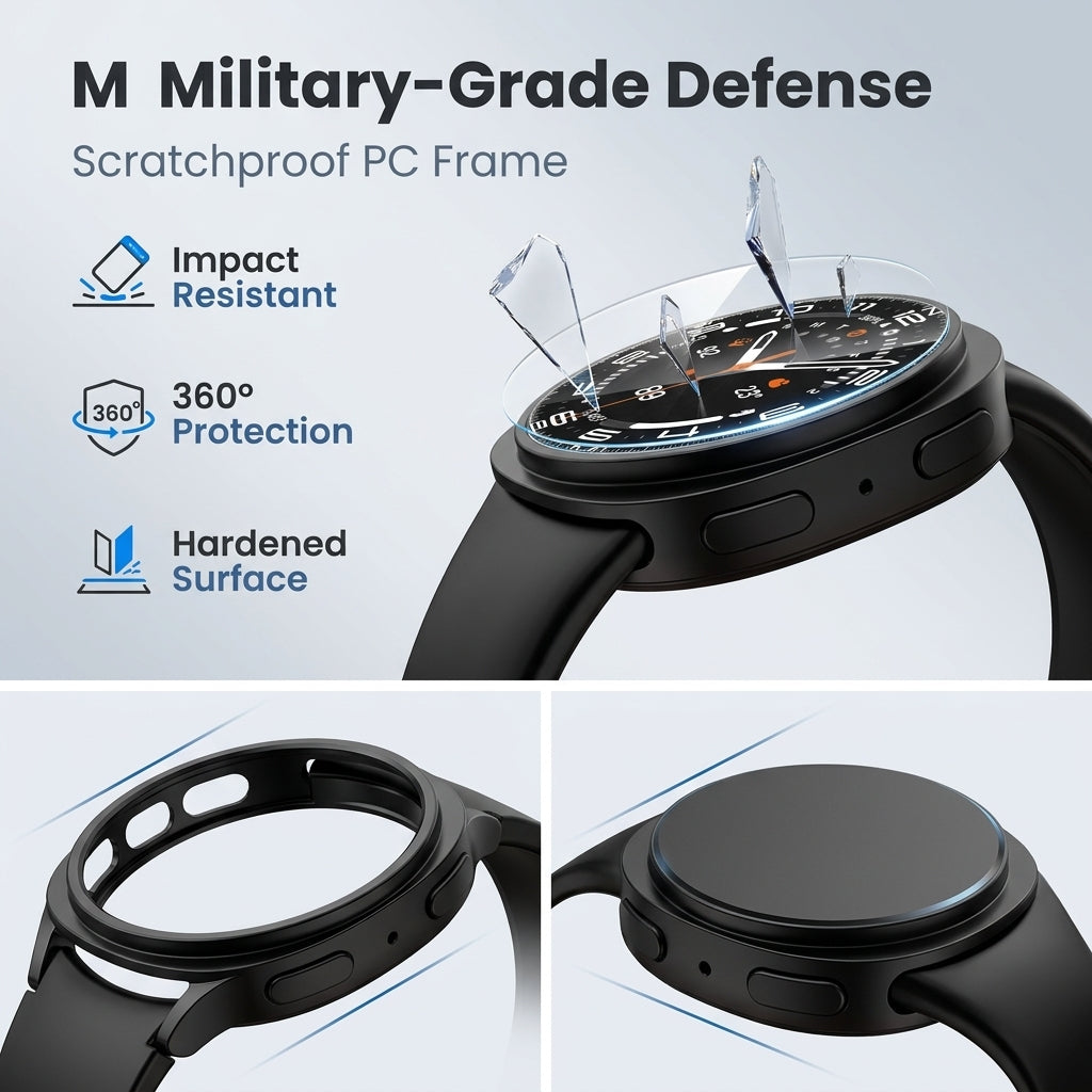 ZORBES® Screen Protector Compatible for Galaxy Watch 8 40mm 3 Pack