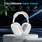 ZORBES® Clear 3-in-1 Protective Accessories Set for AirPods Max