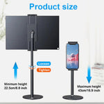 ZORBES® Height Adjustable Portable Monitor Stand