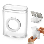 Verilux® Travel Cable Organizer Storage Box with Folding Phone Stand Multi Cable Storage Organizer for Charging Cable, USB Cable, Data Cable, Charger Adapter, Earbuds, 7.8x4.9x9.3cm