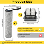 Verilux® 5-Piece Replacement Brush Roll & HEPA Filter Kit for Tineco S5 / S5 Pro
