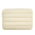 ZORBES® Waterpoof Laptop Bag 14.1 inches Travel Laptop Bag Cute Puffy Soft Laptop Bag Plush Soft Lining Anti-Scratch Laptop Bag Travel Laptop Bag Women Laptop Bag