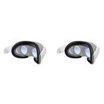 ZORBES® VR Face Pad for Meta Quest 3, Silicone Cushion Mask for Quest 3 Headset Accessories Reusable Face Pad 2PCS