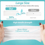 ZORBES® Toallitas faciales secas, pañuelos multiusos para el cuidado de la piel del rostro y desmaquillantes