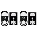 Verilux® Mouse Feet Skates for Logitech G Pro X Superlight Gaming Mouse Rounded Curved Edges Replacement 0.7mm Smooth PTFE 2PCS