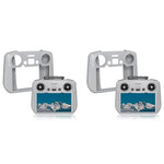 ZORBES® Silicone Case for DJI Air 3 RC 2 Remote Controller Protective Cover Sleeve Anti-Slip Mini 4 Pro Accessories 2 PCS