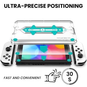 ZORBES® 2Pack Tempered Glass Screen Protector for Nintendo Switch2, 8.7'' Automatic Calibration/Anti-Scratch/Case Friendly&Bubble Free, Protective Ultra Slim Game Console Screen Protector