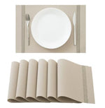 Serplex® Set of 6 Washable Placemats for Kitchen