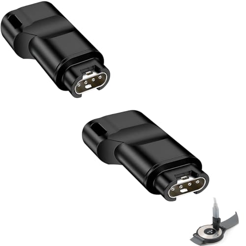 ZORBES® Watch Charger to Type C Adapter for Garmin, Compatible with Garmin Fenix 7/ 7S/7X /6 /6S /6X /5/5 Plus /5X /5X Plus /5S /5S Plus, Instinct 2/2S /Tide/Tactical, Forerunner, Vivomove and More