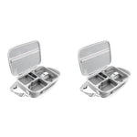 ZORBES® Carrying Case for DJI Mini 4 Pro RC 2 Storage Accessories with Shoulder Strap Portable Travel and Controller Bag 2 PCS