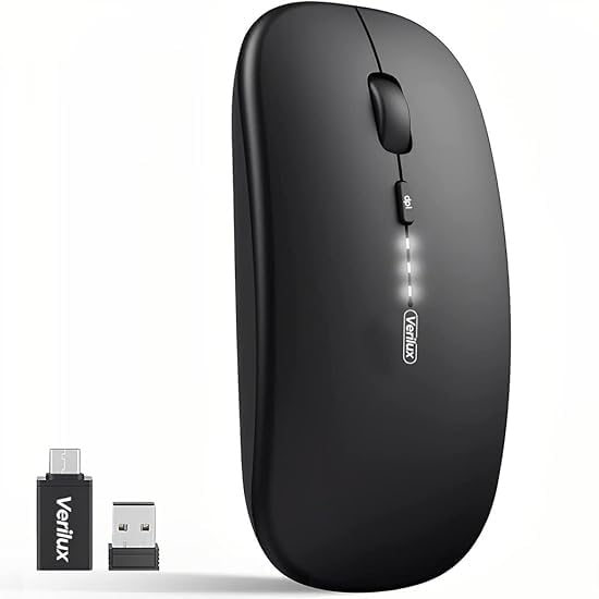 2.4G Wireless Mouse Rechargeable (Black)