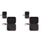 ZORBES® Storage Bag for DJI Osmo Mobile 6 Hard Shell Nylon Portable Case Phone Stabilizer Carrying for Om6 Smartphone Gimbal Accessories Only Not Include Product Black 2 PCS
