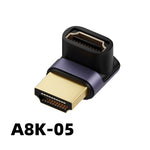 ZORBES® Poyiccot 90 Degree HDMI Adapter 8K,