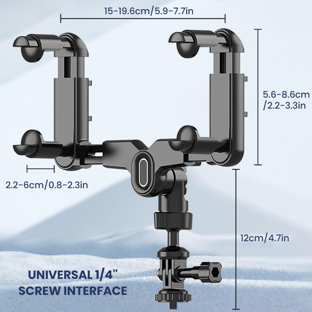 ZORBES® Action Camera Car Rearview Mirror Mount Bracket