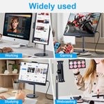 ZORBES® Height Adjustable Portable Monitor Stand