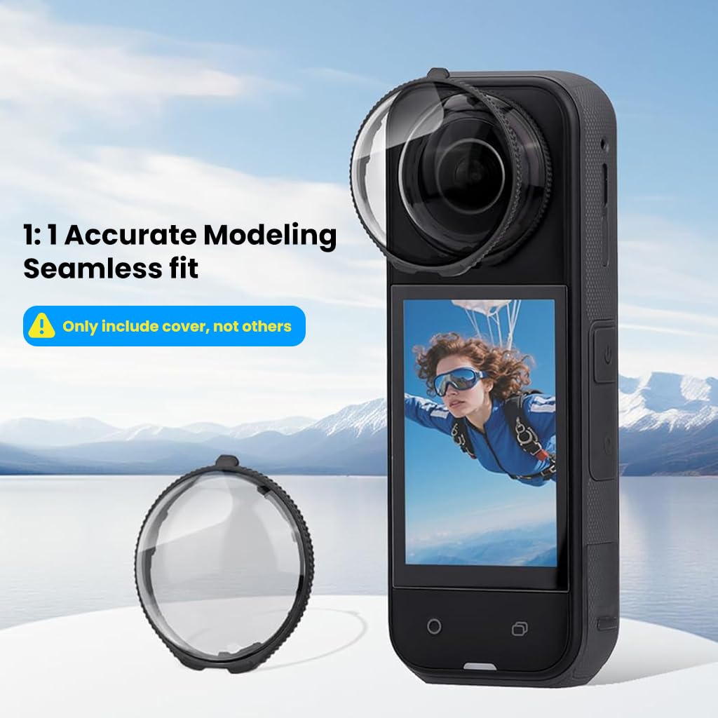 ZORBES® Premium Optical Lens Guards for Insta360 X5