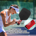 ZORBES® Juego de Palas de Ping Pong, Kit Raquetas de Ping Pong Kit 2 de con 2 Pelotas de Raqueta, Raqueta de Tenis de Mesa para Casa, Colegio y Club Deportivo Jugar en Interiores or Exteriores