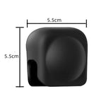 ZORBES® Silicone Lens Cover for Insta 360 X4 X5 Anti-Scratch Removable Cap 1 Piece 2 PCS