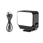 ZORBES® Vlogging Light Mini LED Action Camera Video Light Photography Fill Lighting