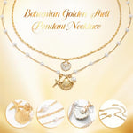 Verilux® Necklaces Layered Pearl Starfish Necklace Chains