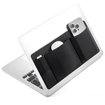 ZORBES® 3-Pocket Organizer, Mouse Holder for Laptop Stick o